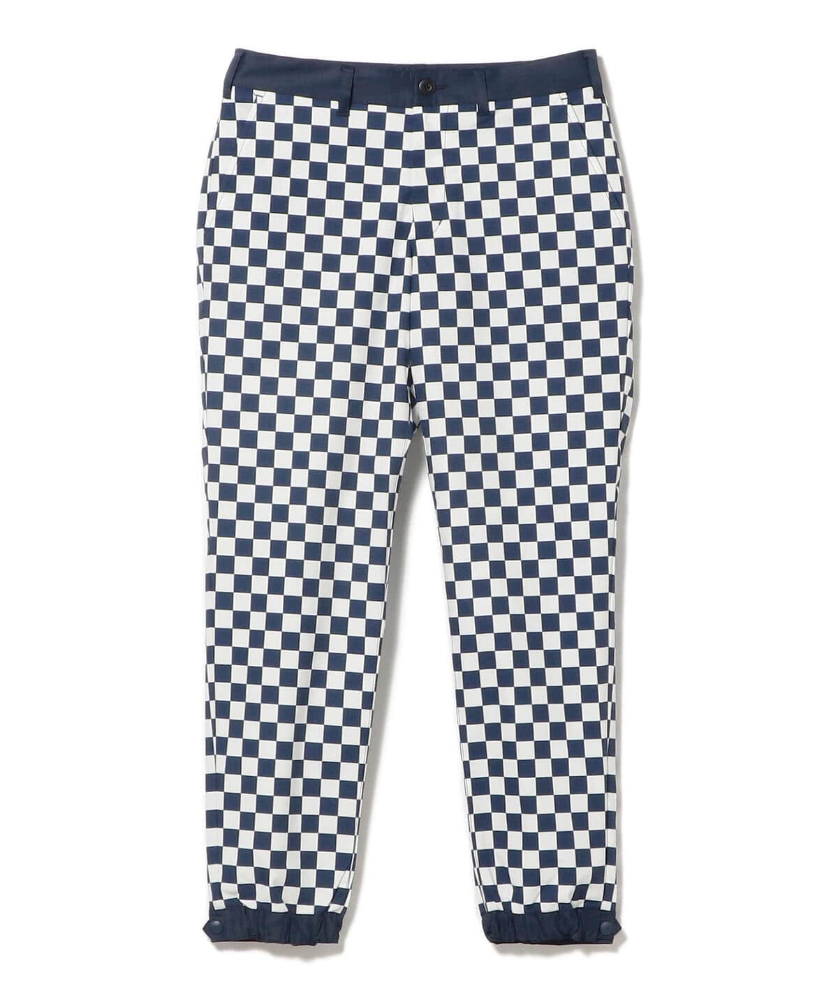 新品BEAMS GOLF チェッカーフラッグ柄 ジョガーパンツ サイズXL GOLF ORANGE / チェッカーフラッグ パンツ / M / NAVY – BEAMS digroo