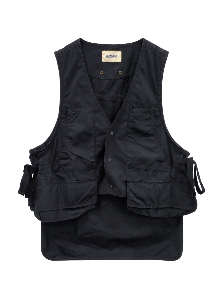 BEAMS BOY / ビッグ フィッシングベスト / FREE / NAVY – BEAMS digroo
