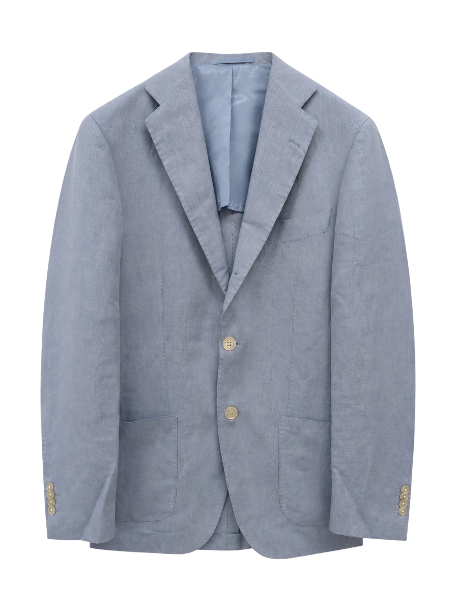 BEAMS F / TESSUTI DI SONDRIO リネンコットン イージージャケット