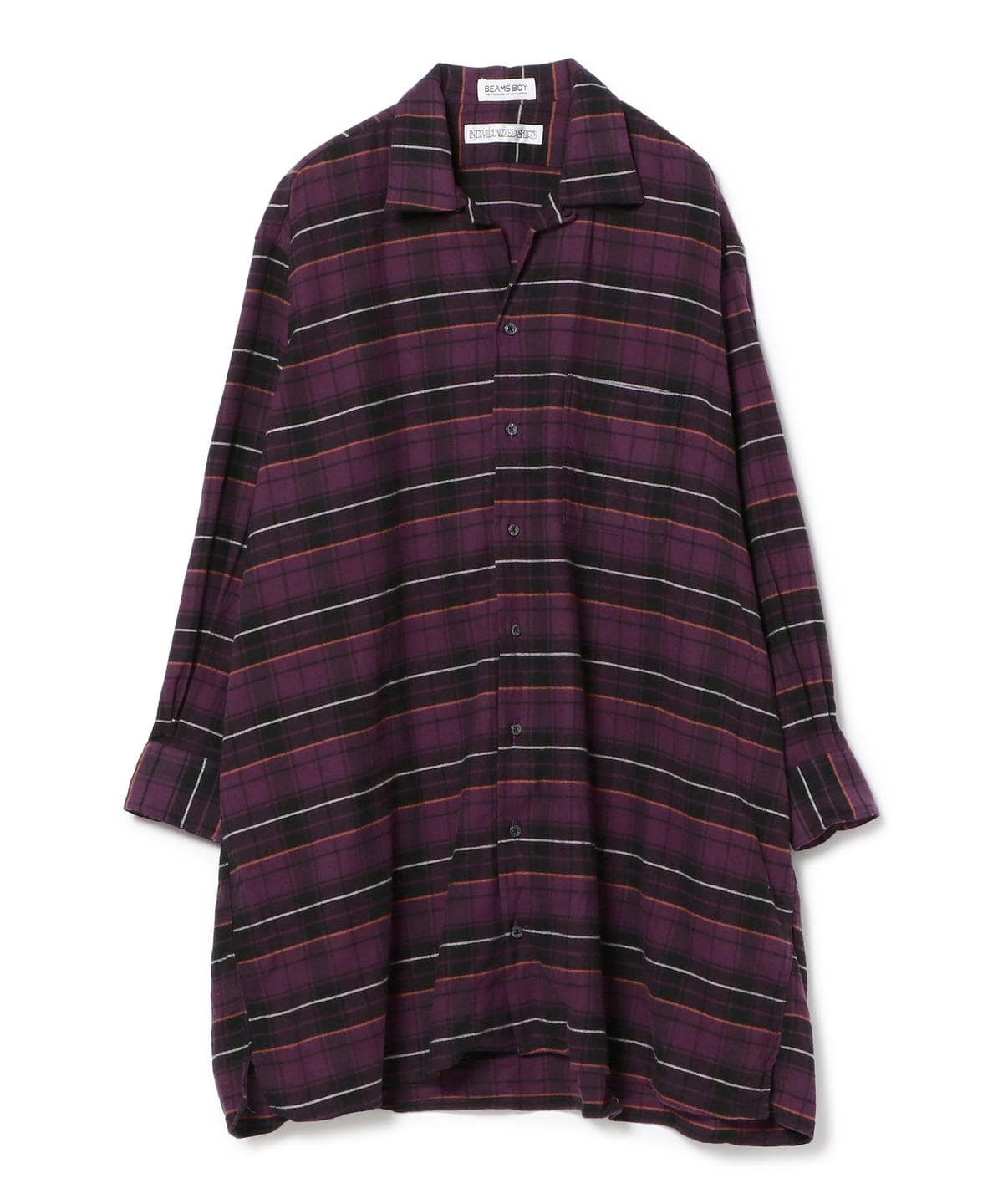 INDIVIDUALIZED SHIRTS / 別注 チェック ワイド ワンピース / 0(XS
