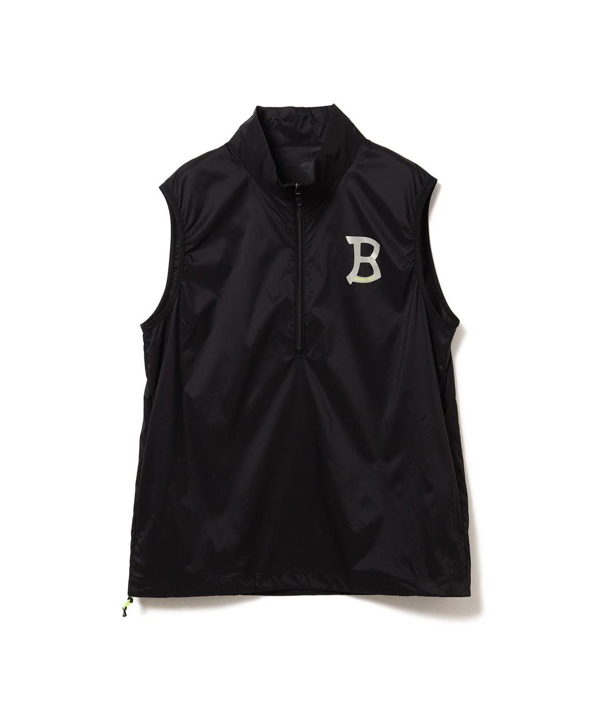 GOLF ORANGE / ナイロン ハーフジップベスト / S / BLACK – BEAMS digroo
