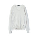 〈ROBERTO COLLINA〉のVネックコットンニット