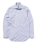 BEAMS F / ペンシルストライプ カッタウェイ シャツ