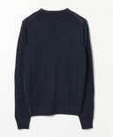 BEAMS F / 21ゲージ メリノウール クルーネックニット