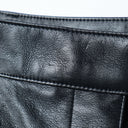 Demi-Luxe BEAMS / フェイクレザー ハーフパンツ