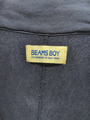 BEAMS BOY / ハイゲージ ウラケ ハーフジップ スウェット