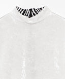 77circa / ベロア タートルネック Tシャツ