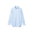 BEAMS F / ストライプ カッタウェイ カラー シャツ