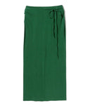 08sircus / キュプラ ダブル ニット マキシ スカート