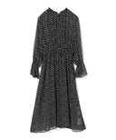 Ray BEAMS / ドット シフォン 2way ワンピース