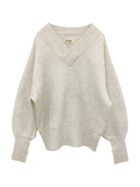 BEAMS BOY / 7ゲージ Vネック プルオーバー ニット