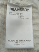 BEAMS BOY / 7ゲージ Vネック プルオーバー ニット