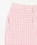 BEAMS BOY / ストレッチ サッカー ギンガム スラックス