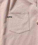 A.P.C. × BEAMS LIGHTS / 別注 エンブロイダリーロゴ ポケット ロングスリーブ Tシャツ