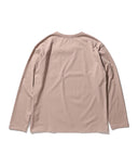 A.P.C. × BEAMS LIGHTS / 別注 エンブロイダリーロゴ ポケット ロングスリーブ Tシャツ