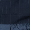 Ray BEAMS / ストライプ クロップド ジレ