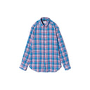 BEAMS F / コットン チェック カッタウェイ シャツ