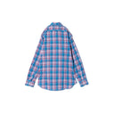 BEAMS F / コットン チェック カッタウェイ シャツ