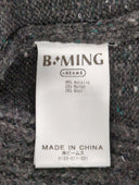 B:MING by BEAMS / ネップ 片畦 ヘンリーネック ニット
