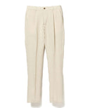 BRIGLIA × Brilla per il gusto / 別注 ISCHIA リネンソリッド 1プリーツ イージーパンツ