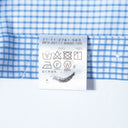 BEAMS F / グラフチェック ワイドカラーシャツ