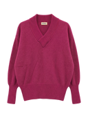 BEAMS BOY / 7ゲージ Vネック プルオーバー ニット