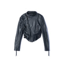 HORACE / シープスキン ダブル ライダースジャケット