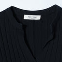 Demi-Luxe BEAMS / リブ ヘンリーニットワンピース