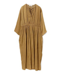 Demi-Luxe BEAMS / ウエストギャザー ワンピース