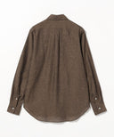 BEAMS F / コットンリネン ボタンダウンシャツ