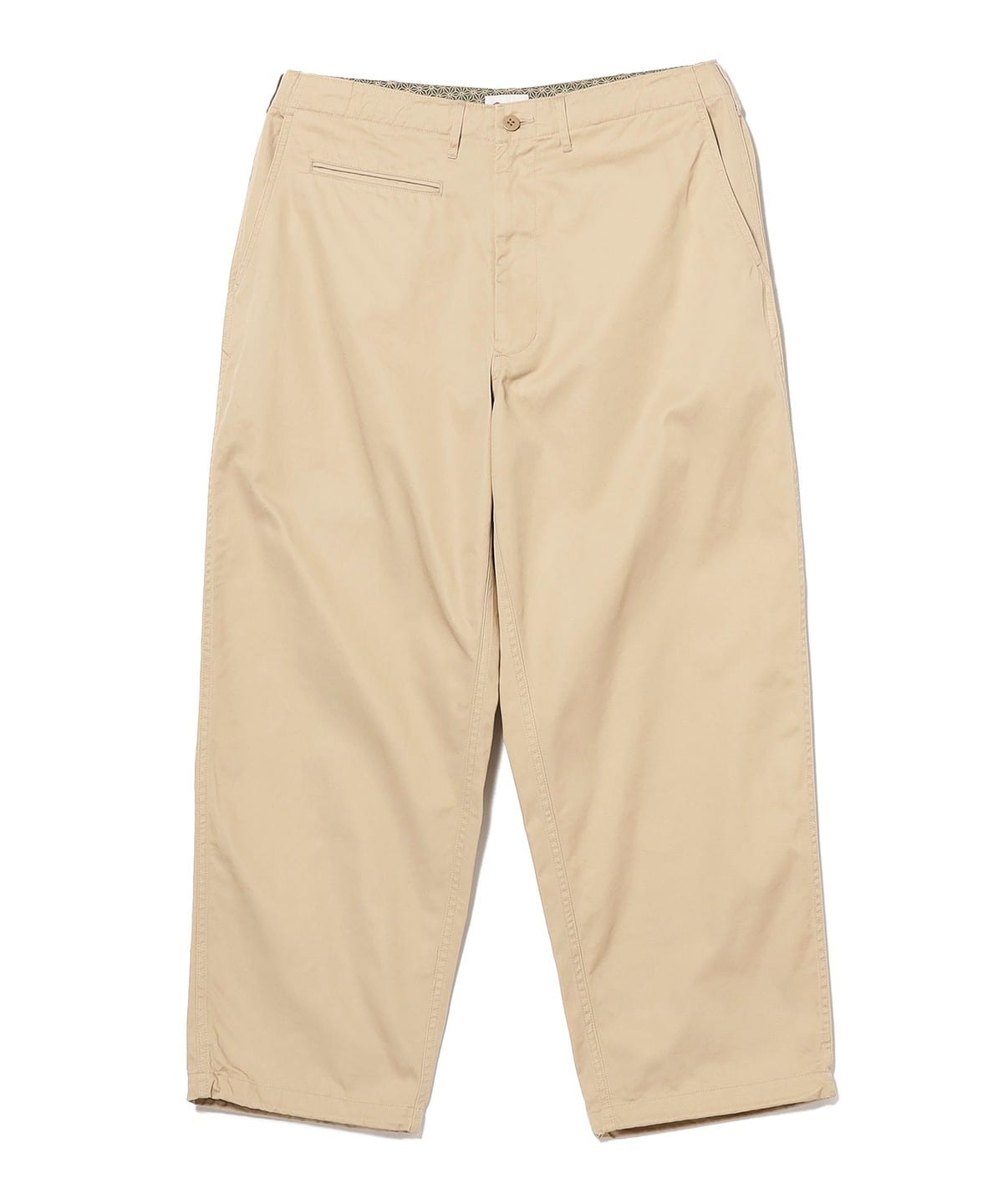 BEAMS JAPAN ニュービッグチノ BEAMS JAPAN / ニュー ビッグ チノ トラウザー / M / BEIGE – BEAMS digroo