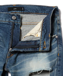 VAPORIZE / 3-hole Distressed Denim Pants
