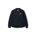 GOLF ORANGE / 幾何学 キルト プルオーバー