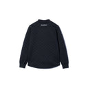 GOLF ORANGE / 幾何学 キルト プルオーバー