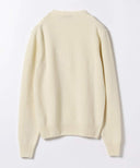 BEAMS F / ミドルゲージ クルーネックニット