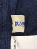 BEAMS BOY / リネン メキシカンパーカ ワンピース