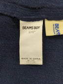 BEAMS BOY / リネン メキシカンパーカ ワンピース