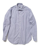 BEAMS F / ロンドンストライプ ワイドカラー シャツ