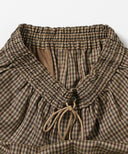 Demi-Luxe BEAMS / チェック ドロストパンツ