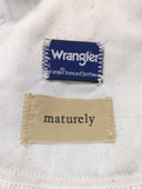 Wrangler × maturely / 別注 Denim Track Pants