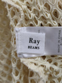 Ray BEAMS / メッシュ ビッグ Tシャツ