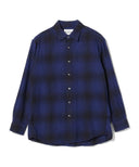 NOMARHYTHM TEXTILE / Ombre Plaid Shirts