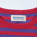BEAMS BOY / ボーダー バインダー Tシャツ