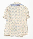 sister jane / Tide Floral Ruffle Shirts