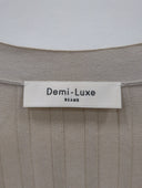 Demi-Luxe BEAMS / ワイドリブ ロング カーディガン
