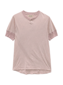 BEAMS BOY / 1ボタン ヘンリーネック Tシャツ