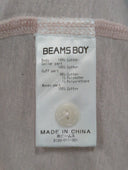 BEAMS BOY / 1ボタン ヘンリーネック Tシャツ