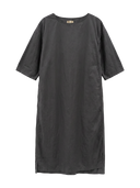 maturely / Nylon and Ripstop Escargot Dress
