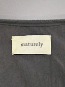 maturely / Nylon and Ripstop Escargot Dress