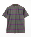 WEEKEND(ER) × BEAMS GOLF / 別注 ボーダー モックネックシャツ